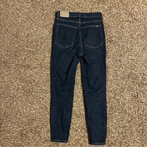Everlane Authentic Stretch High-Rise Skinny Jean Size 27 Crop - Picture 3 of 11